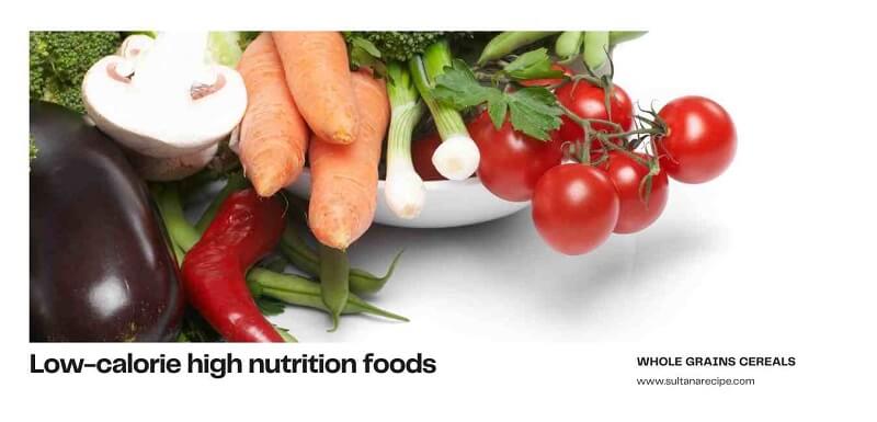 what are nutrient rich foods